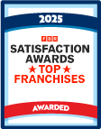 2025 Satisfaction Awards | Top Franchises | Awarded
